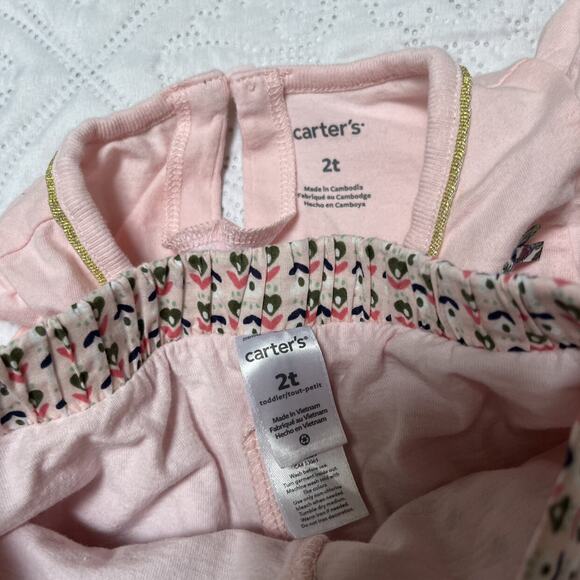 Carter's Two Piece Skort Outfit Size 2T - Picture 7 of 7